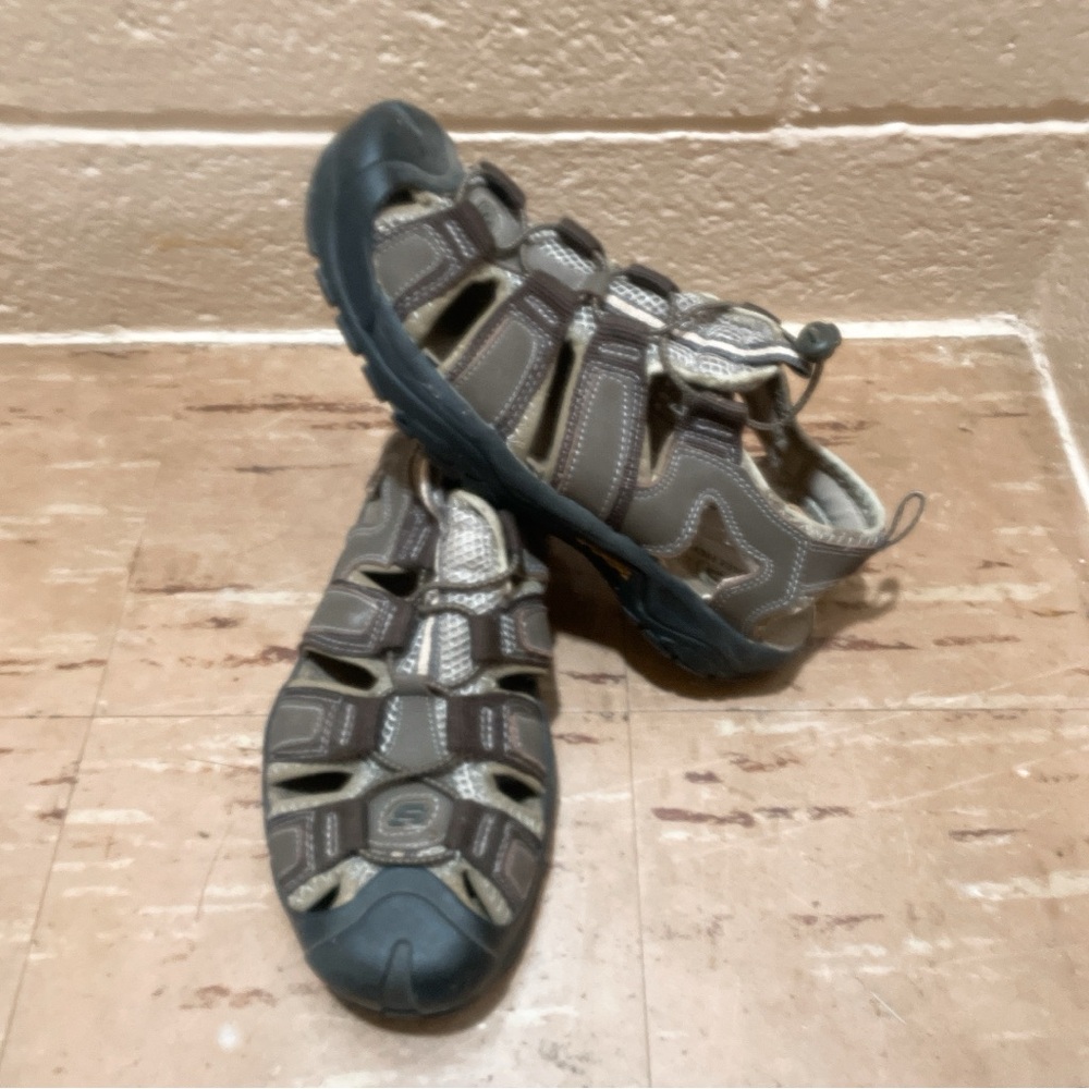 Skechers Men US size 8 Brown Sandals Comfortable Durable Footwear